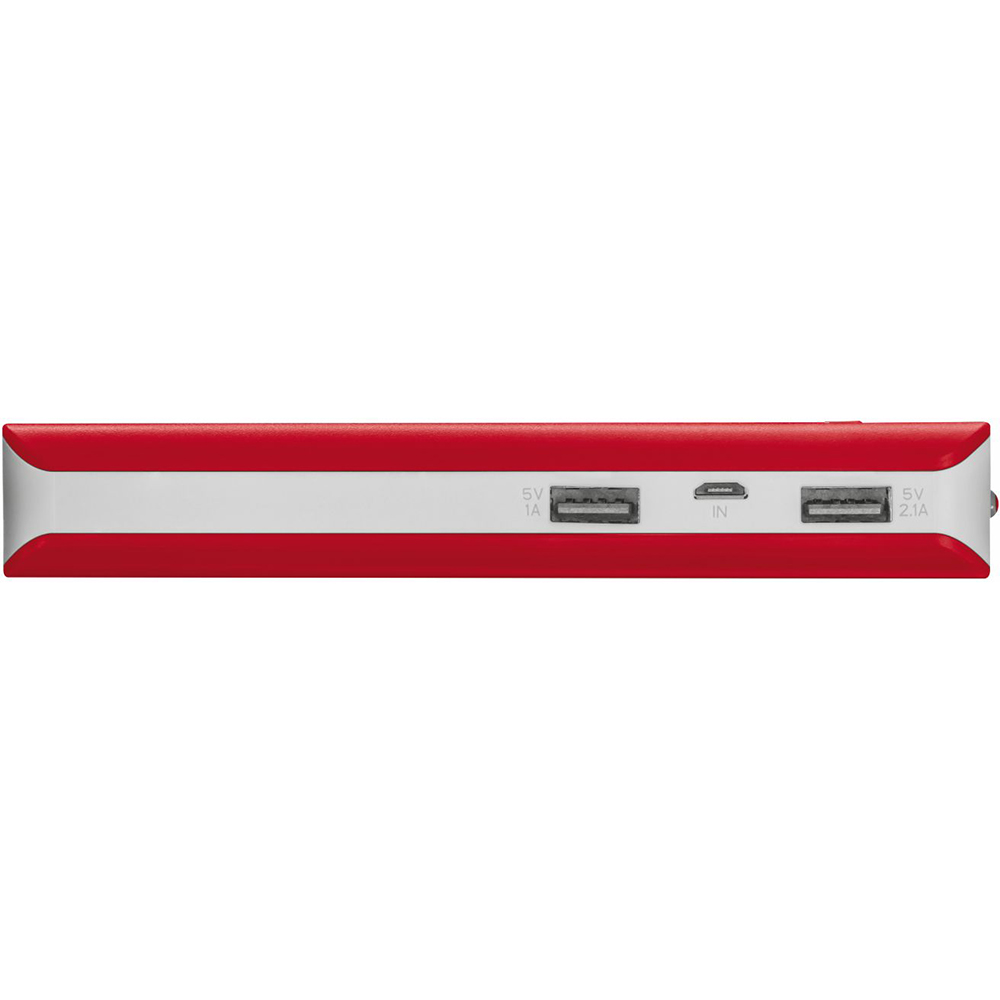 Powerbank TRUST Primo 10000 red (22073) Тип аккумулятора Li-Ion