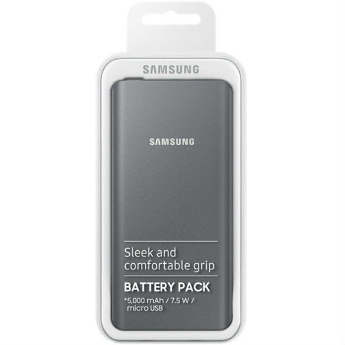 Фото Powerbank SAMSUNG EB-P3020BSRGRU 5000 mAh ULC (Silver/Gray)