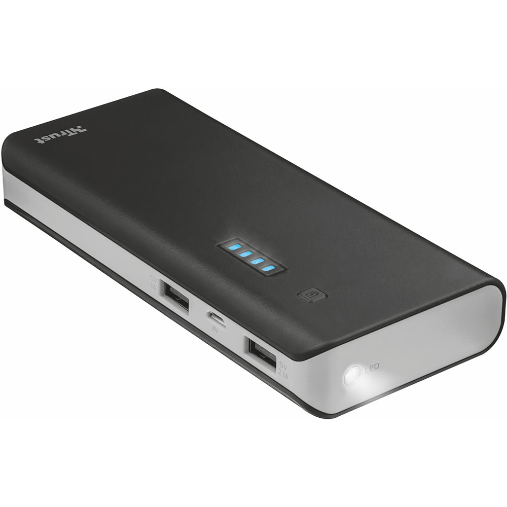 Powerbank TRUST Primo 12500 Black (21212) Комплектація  2 кабелі micro-USB для зарядки, посібник користувача