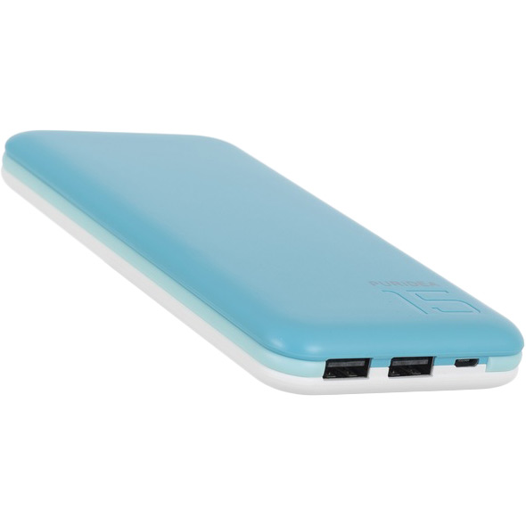 Powerbank PURIDEA S3 15000mAh Blue Вхідний роз'єм micro-USB