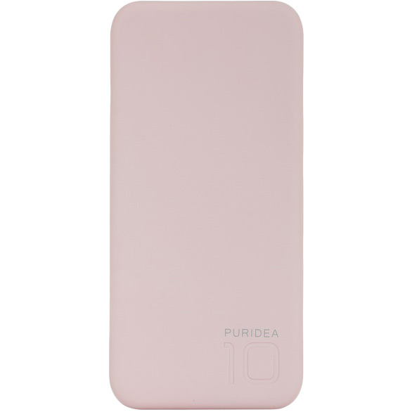 Powerbank PURIDEA S2 10000mAh Rubber Pink & White