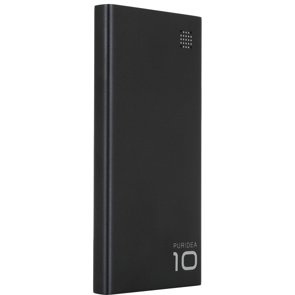 Зовнішній вигляд Powerbank PURIDEA S6 10000mAh Black