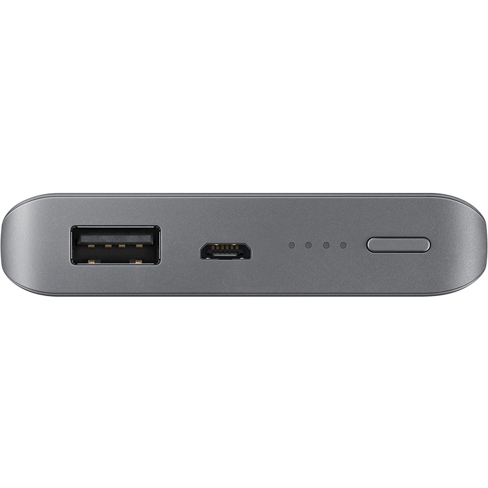 Powerbank SAMSUNG EB-P3000 10000 mAh Silver/Gray (EB-P3000BSRGRU) Ємність 10000