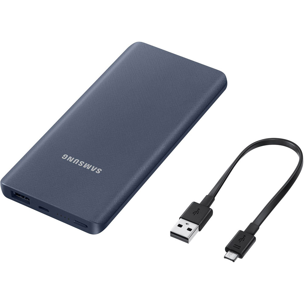 Powerbank SAMSUNG EB-P3020 5000 mAh Navy (EB-P3020BNRGRU) Кількість USB 1