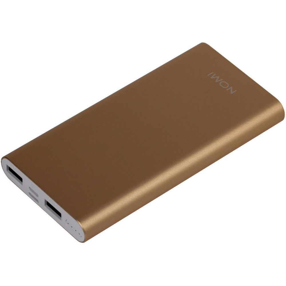 Powerbank NOMI E100 10000 mAh Gold Ємність 10000