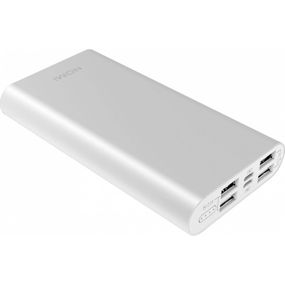 Powerbank NOMI E150 15000 mAh Silver Торгова марка NOMI