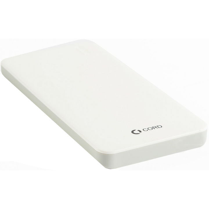 Powerbank CORD A68 5000mAh White / Grey (00-00032826) Комплектація  кабель micro-USB