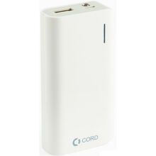 Powerbank CORD D-002 5200mAh White / Grey (00-00032823)