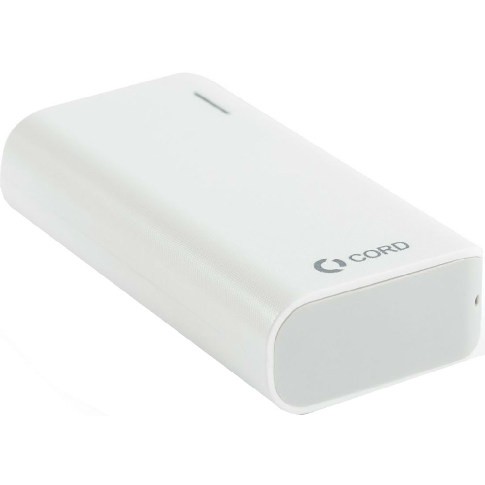 Powerbank CORD D-002 5200mAh White / Grey (00-00032823) Комплектація  кабель micro-USB