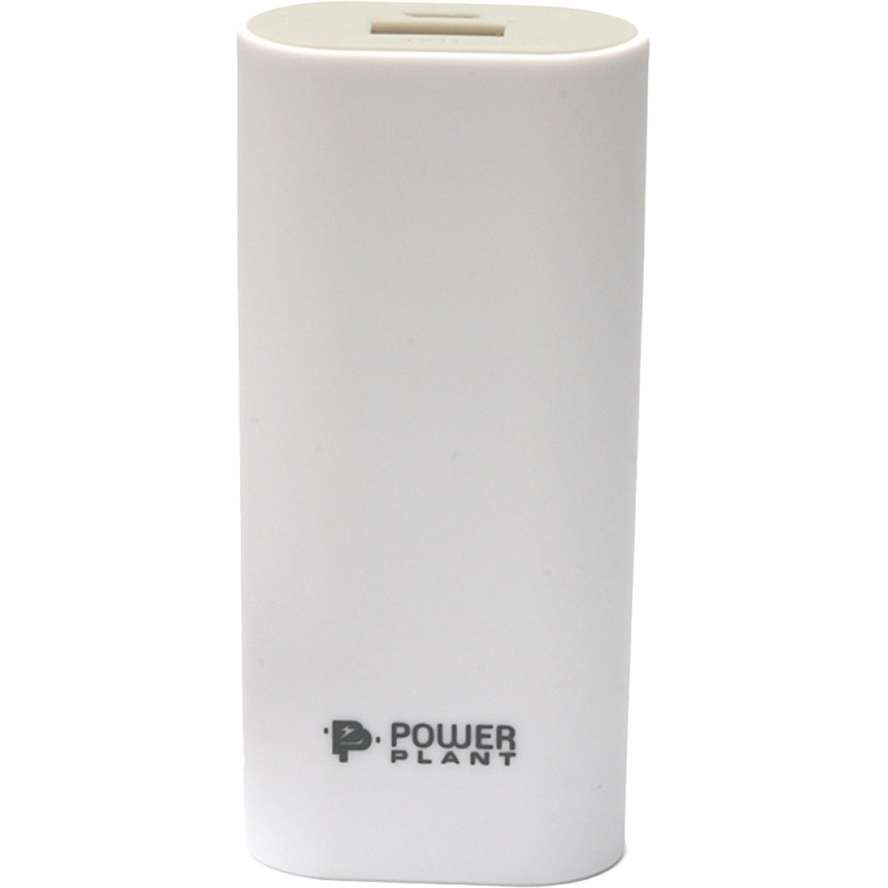 

Powerbank PowerPlant 5200 мАч White (PPLA215), 5600 мАч (PPLA215) White