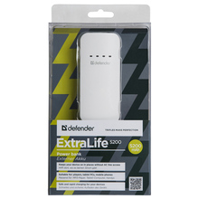 Powerbank DEFENDER ExtraLife 5200 white