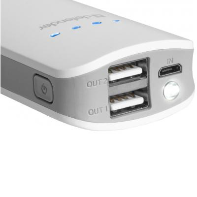 Фото 3 Powerbank DEFENDER ExtraLife 5200 white