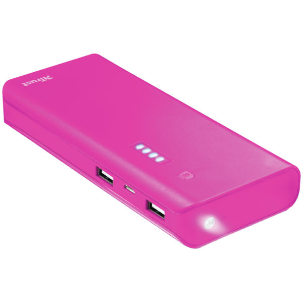 Powerbank TRUST Primo 10000 mAh Pink (22749)