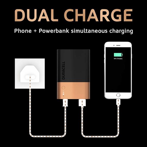 Powerbank DURACELL LiON PB3x1TBCD 10050mAh (5002732) Торговая марка DURACELL