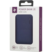 Powerbank 2E 5000 мА/год, BLUE (2E-PB500B-BLUE)