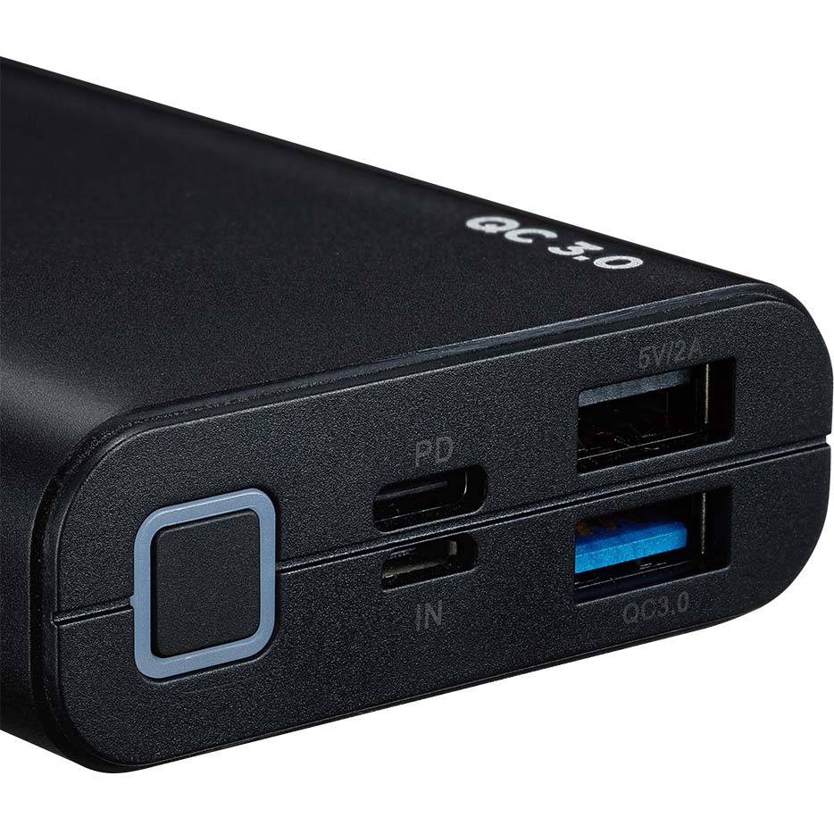 Powerbank CANYON Quick Charge 10000 mAh Black (CND-TPBQC10B) Торговая марка CANYON