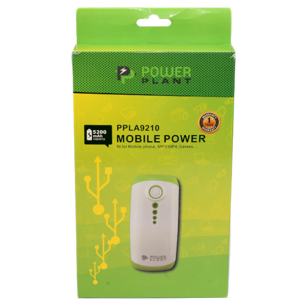 Powerbank POWERPLANT PB-LA9210 (PPLA9210) Торгова марка POWERPLANT