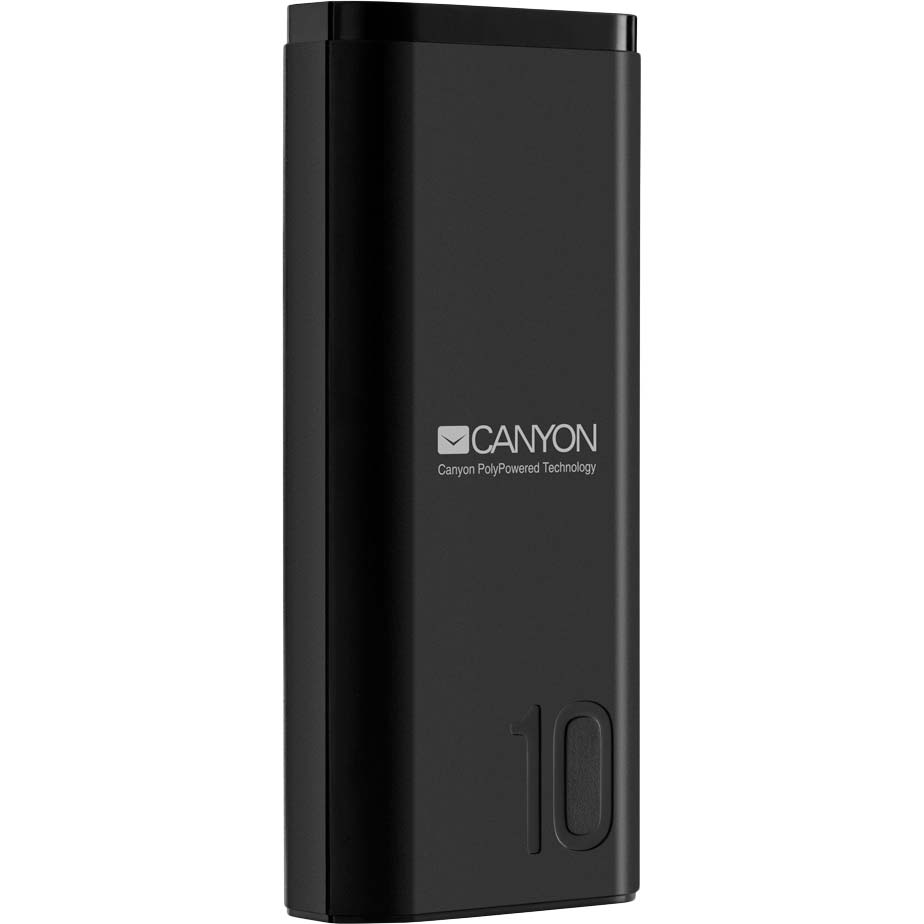 

Powerbank CANYON 10000 мAч Black (CNE-CPB010B), аккумулятор 10000 мAч (CNE-CPB010B)