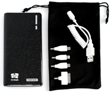 Powerbank DROBAK Power-15600 (Li-Pol/Black) 606803