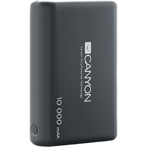 

Powerbank CANYON 10000 мАч (CNS-CPBP10B), аккумулятор 10000 мАч (CNS-CPBP10B)