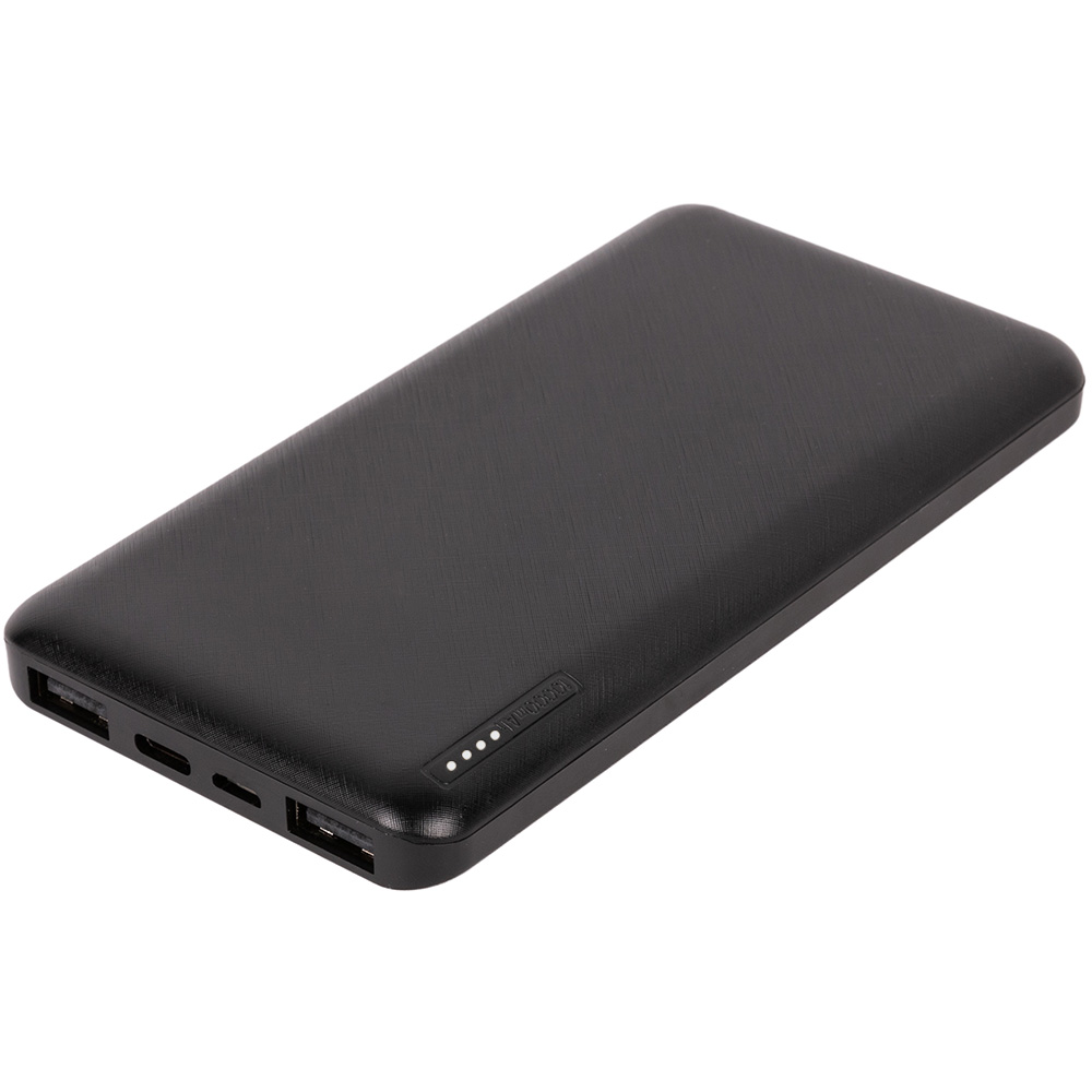 Powerbank BRAVIS PB1037 10000 mAh Type-C Black Комплектація  Зарядне пристрій, кабель micro-USB, інструкція, гарантійний талон