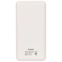 Powerbank BRAVIS PB1037 10000 mAh Type-C White
