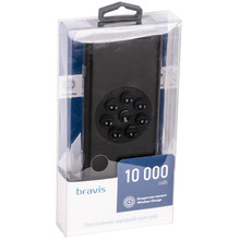 Powerbank BRAVIS PB1002W 10000 mAh Type-C Black