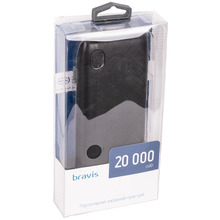 Powerbank BRAVIS PB2037 20000 mAh Type-C Black
