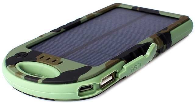 Powerbank DROBAK Solar Power-4000 (Li-Pol/Khaki) Торгова марка DROBAK