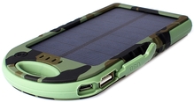 Powerbank DROBAK Solar Power-4000 (Li-Pol/Khaki)