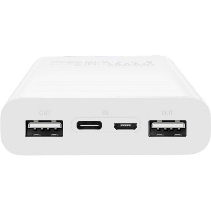 Powerbank ZMi Aura QB821 20000mAh White (Ф02390) Тип аккумулятора Li-Pol