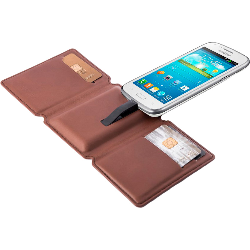 

Powerbank SEYVR Leather Wallet + Micro-USB Brown (ARM56828), Leather Wallet + Micro-USB Brown