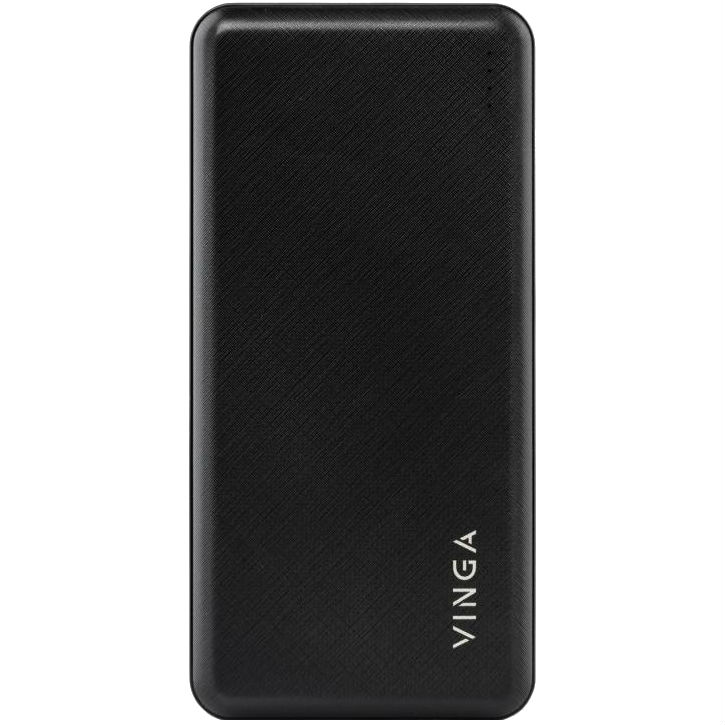 

Powerbank VINGA 10000 mAh Black (BTPB1910BK), 10000 mAh black (BTPB1910BK)