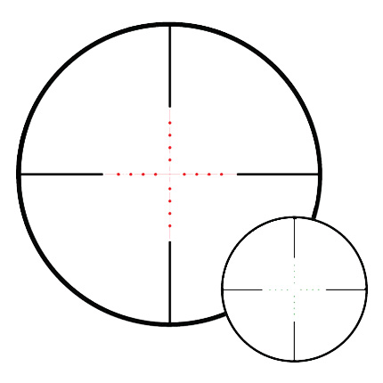 Прицел HAWKE Vantage IR 2-7x32 AO (Mil Dot IR R/G) (14211) Минимальная кратность, х 2