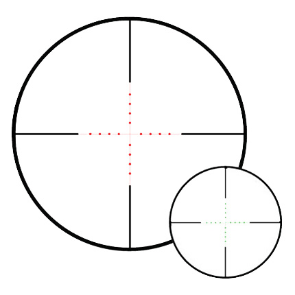 Приціл HAWKE Vantage IR 3-9x40 AO (Mil Dot IR R/G) (14225) Тип кріплення кільця 1 дюйм