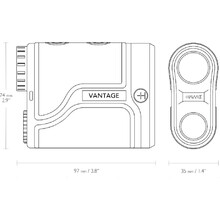 Лазерний далекомір HAWKE LRF Vantage 900 LCD (41202)