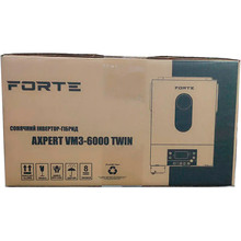 Инвертор гибридный FORTE Axpert VM III-6000 TWIN