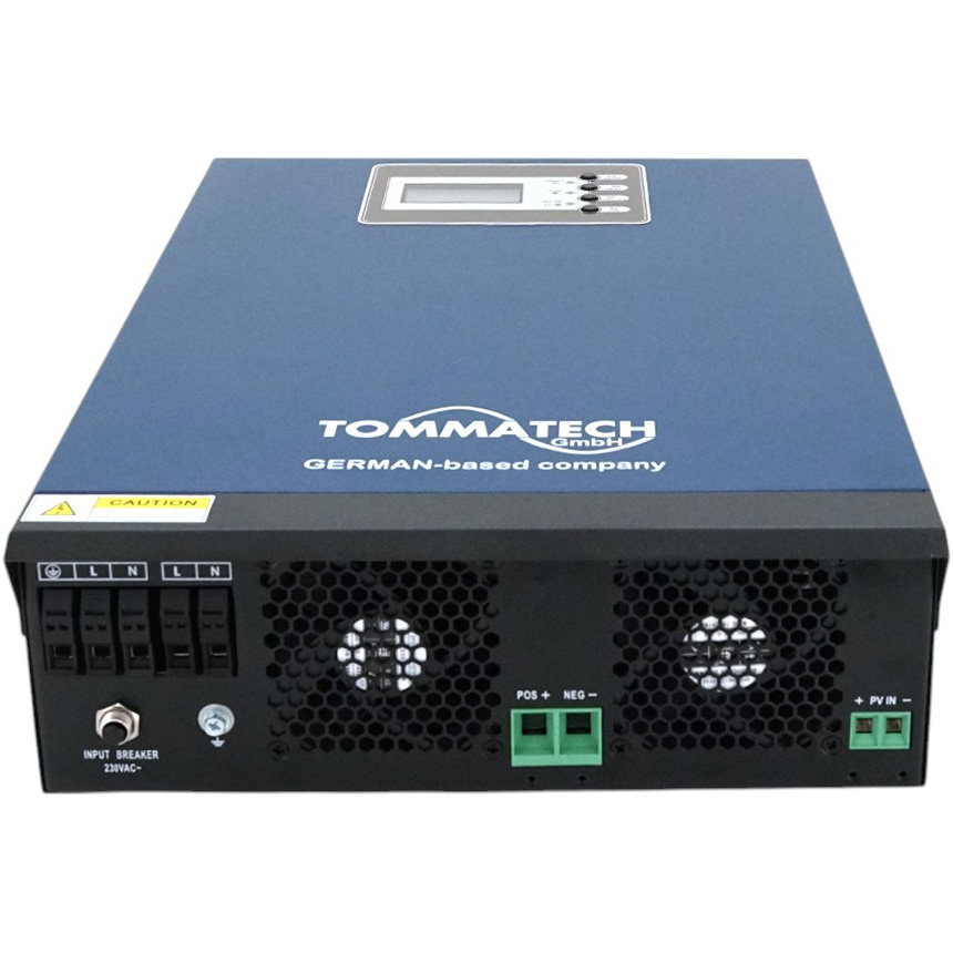 Гибридный инвертор TOMMATECH TT-NEW5K/MPPT Габариты 10х30х44