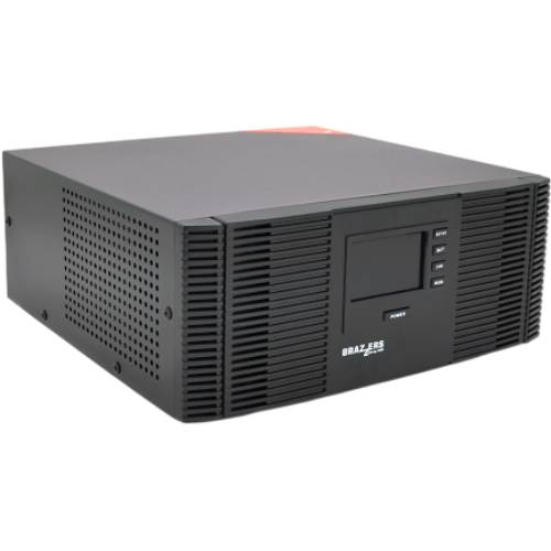 Гібридний інвертор BRAZZERS 600VA/500W 12V 10/20A MPPT 30А(20-32) (BRZ-SOLAR-600)