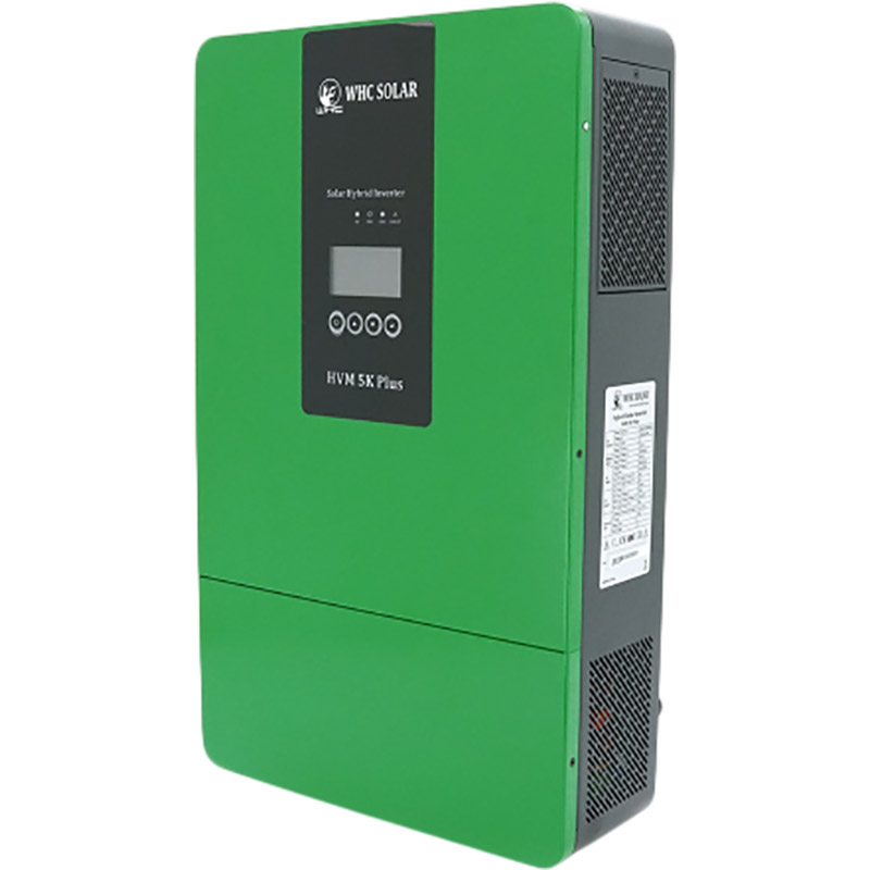 Гібридний інвертор WHC HVM-5KW Plus Parallel, 5000W, 48V, 0-80A, 120-450V, MPPT (80А, 450 Vdc) Потужність 5000