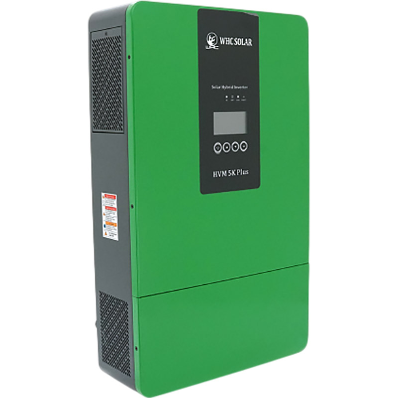 Гібридний інвертор WHC HVM-5KW Plus Parallel, 5000W, 48V, 0-80A, 120-450V, MPPT (80А, 450 Vdc)