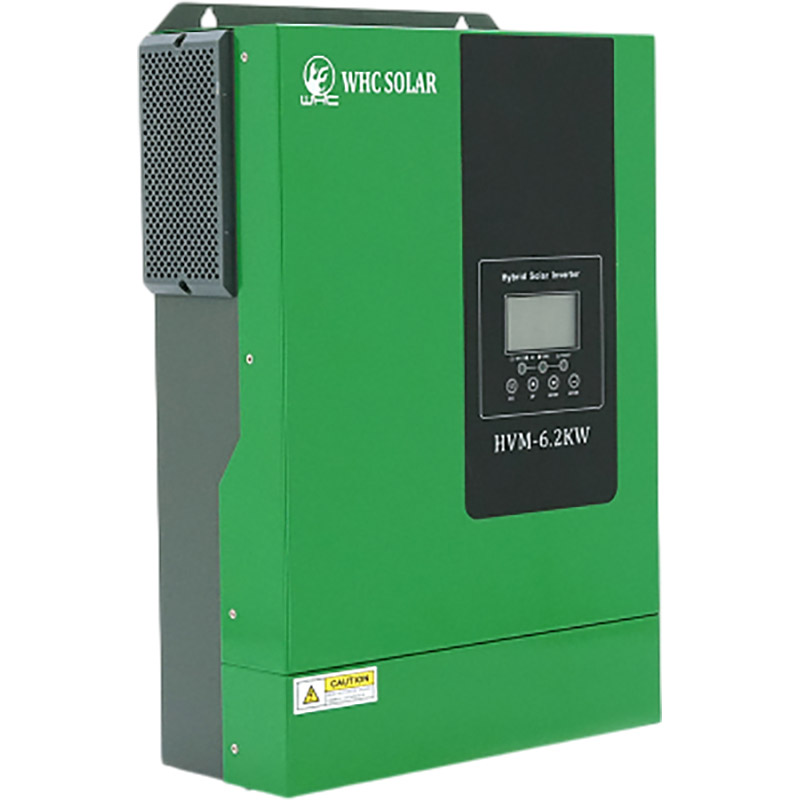 Гібридний інвертор WHC HVM-6.2KW, 6200W, 48V, 0-120A, 60-500V, MPPT (120А, 500 Vdc)