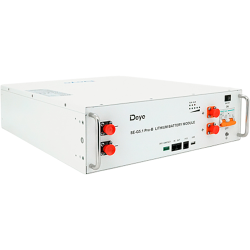 Акумулятор DEYE 51.2V 100Ah (100AH SE-G5.1ProB) Вхідна напруга 51