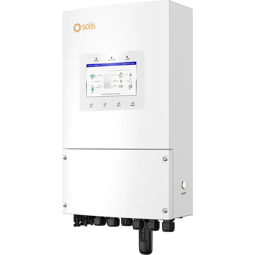 Інвертор гібридний Solis S6 для LV Batteries 5кВт (S6-EH1P5K-L-PLUS) Потужність 5000
