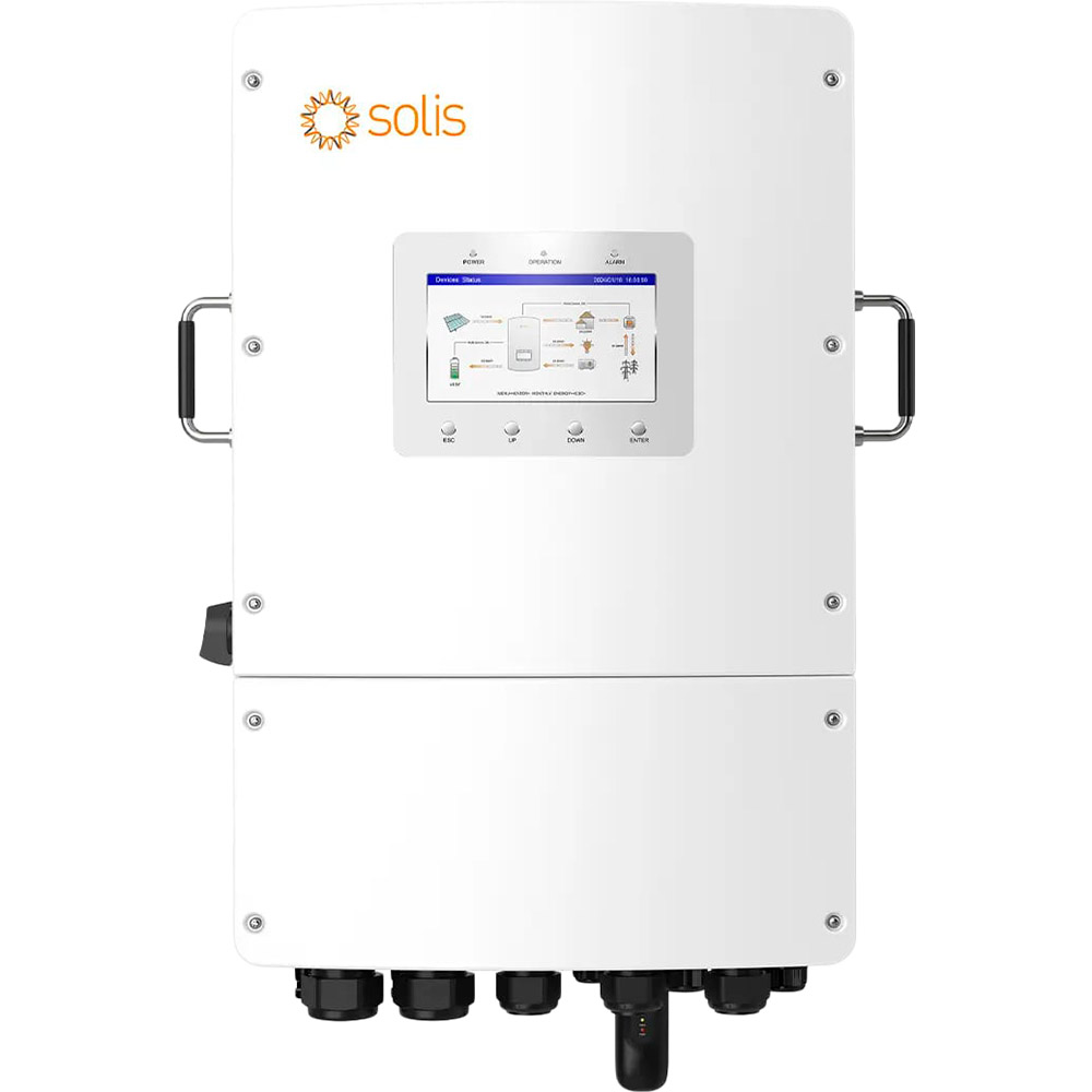 Інвертор гібридний SOLIS S6 для LV Batteries 15кВт (S6-EH3P15K02-NV-YD-L)