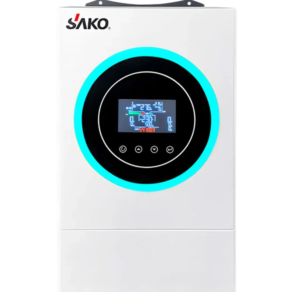Інвертор автономний SACO 6.2kW 48V 1 MPPT Wi-Fi 220V (Sunon V 6.5KVA)