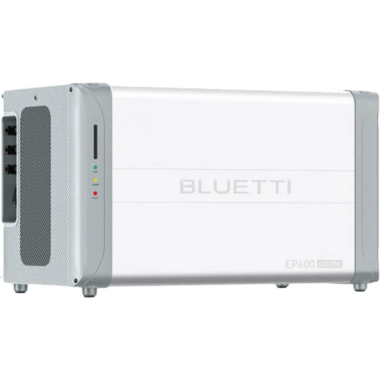 Инвертор BLUETTI 6000 EP600 Габариты Bluetti EP600: 37 x 32.5 x 63.6 см; Home Battery Backup B500: 33.8 x 32.5 x 63.6