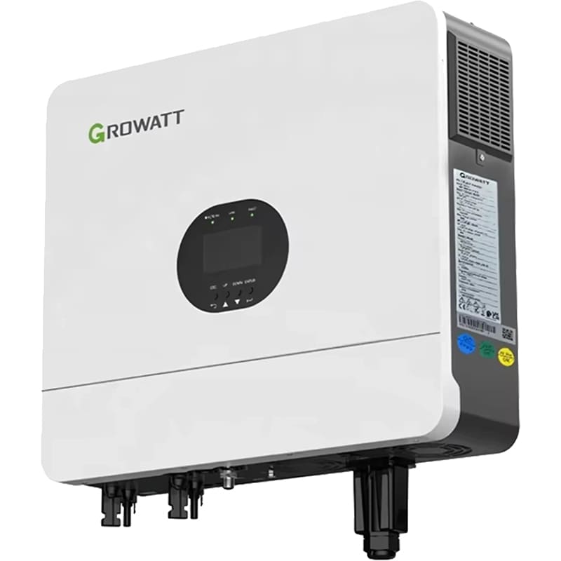 Інвертор GROWATT SPF 6000 Plus 6kW 48V 230V (SPF6000ESPLUS) Комплектація Інструкція, гарантія