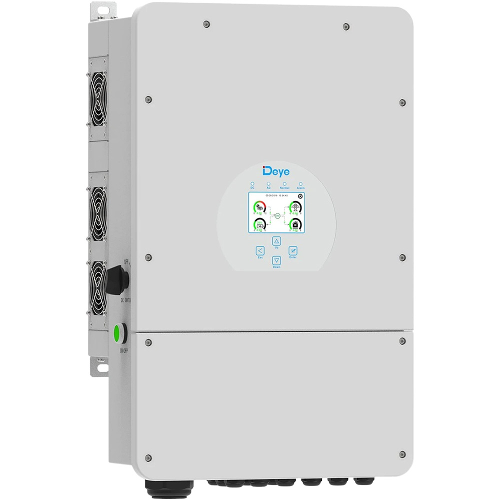 Гібридний інвертор DEYE SUN-12K-SG02LP1-EU-AM3 12kW 48V 3 MPPT Вихідна напруга 280