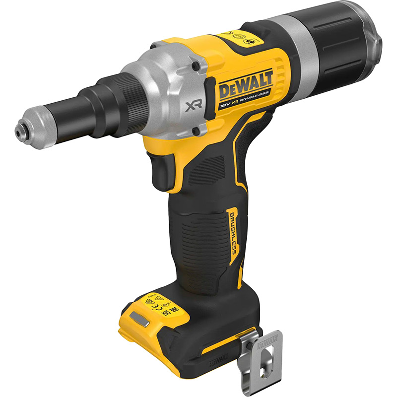 Заклепочник DEWALT DCF414NT Диаметр заклепки, мм 6.4